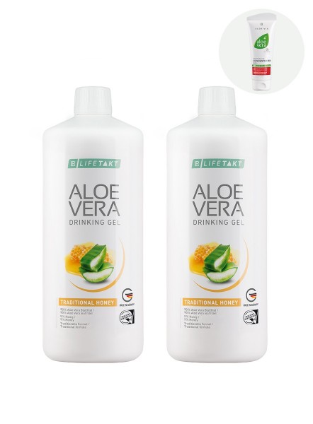 Aloe Vera Traditionell mit Honig Feel Good Set